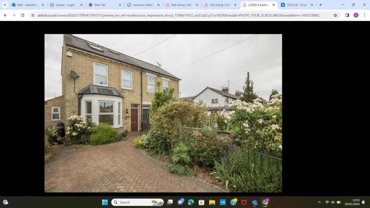 Large 4 Bedroom Home With Garden And Free Parking CBG Exterior foto